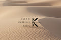 Ella K Parfums Paris logo with brand name and stylized 'K' on a white background