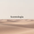 Text 'Scentologia' on a white background