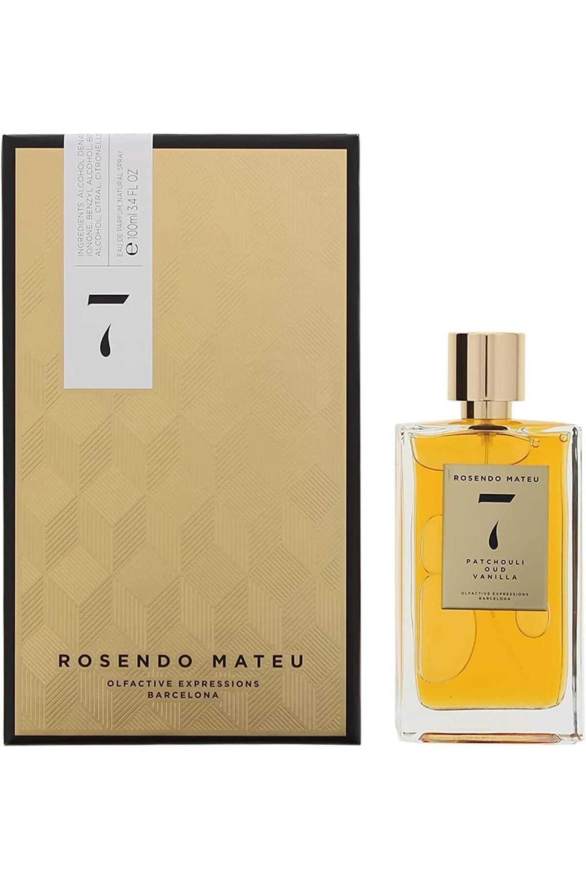 Rosendo Mateu No.7 Eau de Parfum 100ml bottle