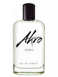 Perfume bottle labeled 'Alco Smoke' on a white background