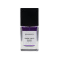 Perfume bottle labeled 'Dark Vinyl Musk' by Bohoboco on a gray background