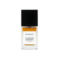 Perfume bottle labeled 'Olibanum Gardenia' by BOHOBOCO on a white background